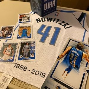 Dirk Nowitzki Jersey Retirement Celebration Pack